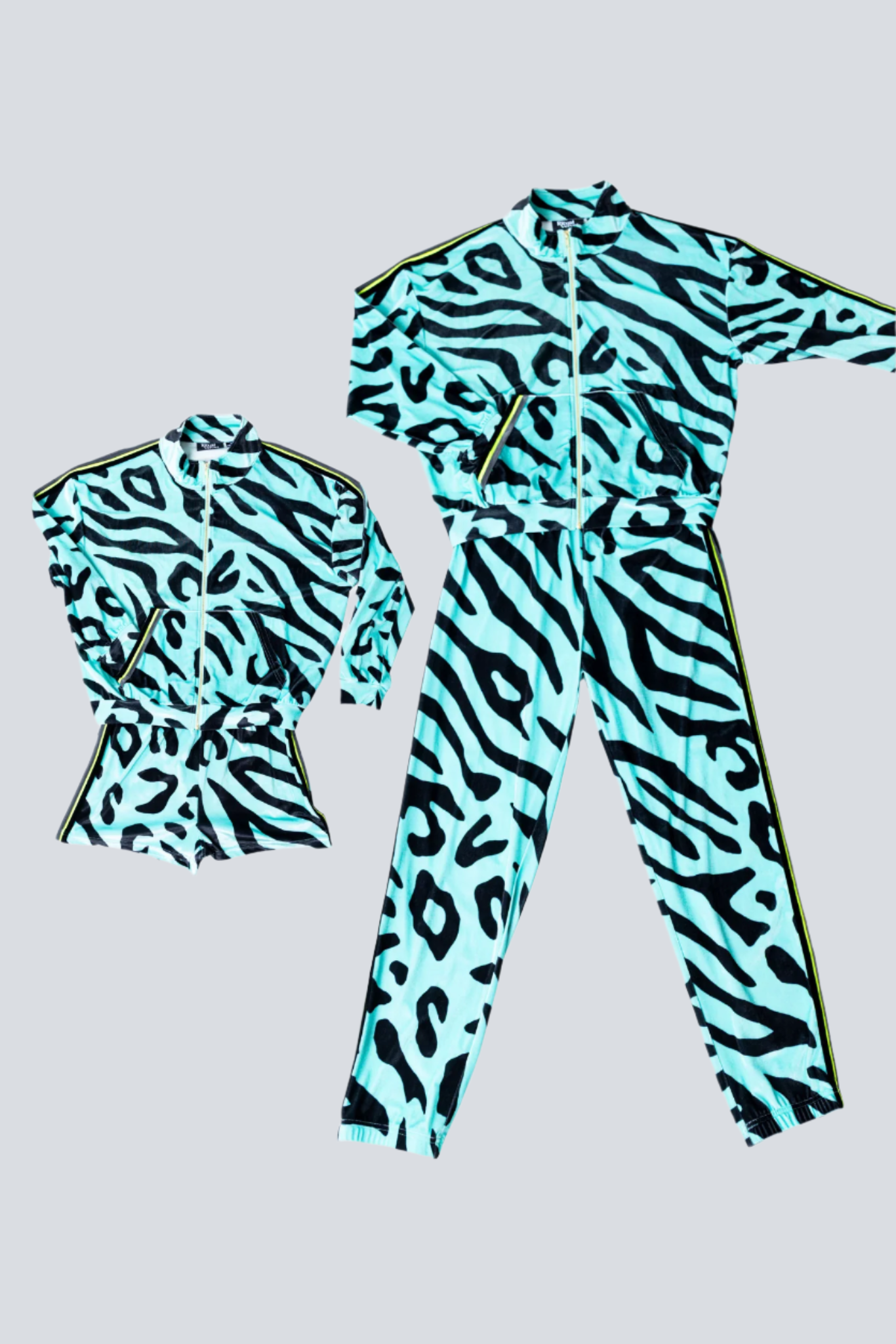 3-Piece Mirage Tracksuit with Pants and Shorts