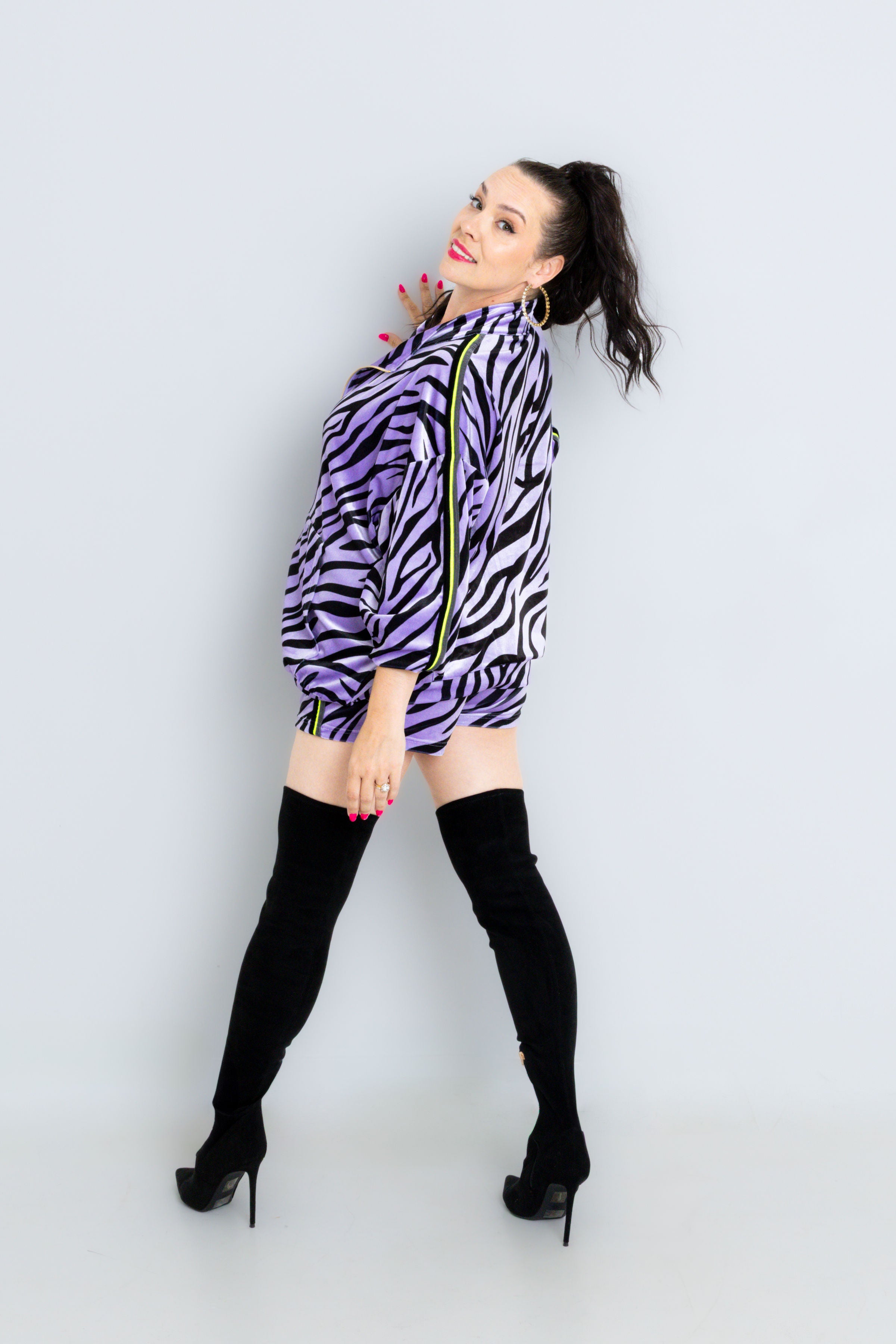 Menace Jacket + Shorts Set