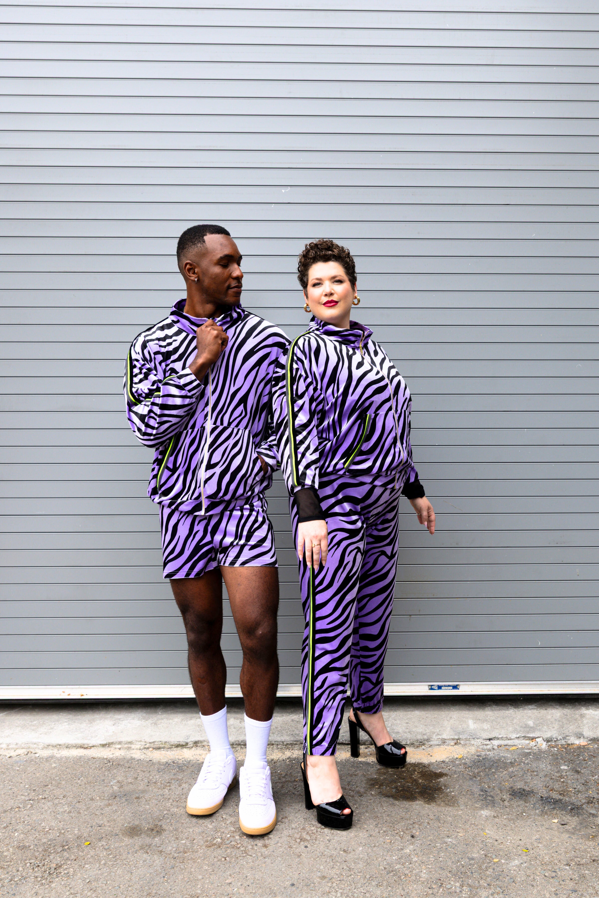 3-Piece Menace Tracksuit Set with Shorts (S-XL)