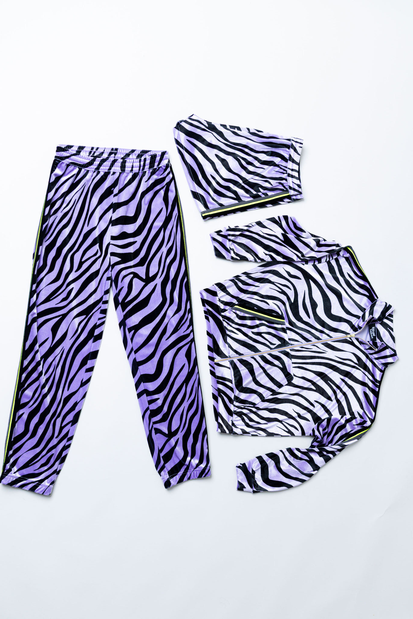 3-Piece Menace Tracksuit Set with Shorts (S-XL)